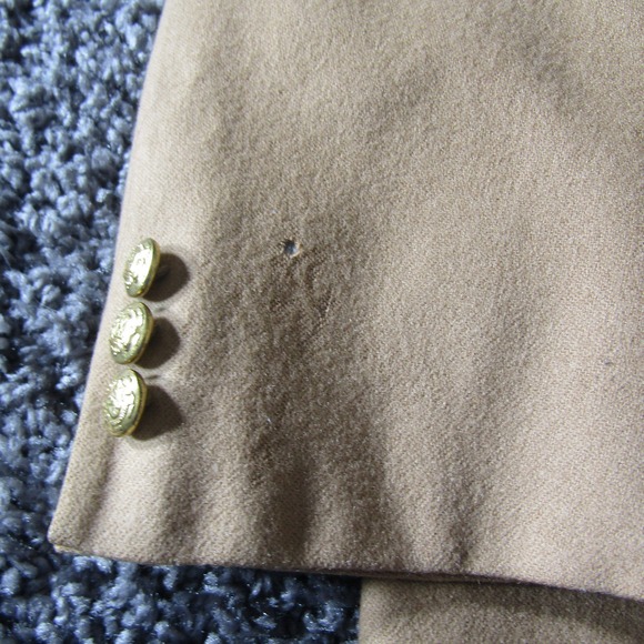 Vintage Pendleton Blazer Mens 40L Long Wool Made In USA Sport Coat Gold Buttons - Picture 12 of 15